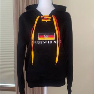 Unisex Deutschland Black Hoodie
